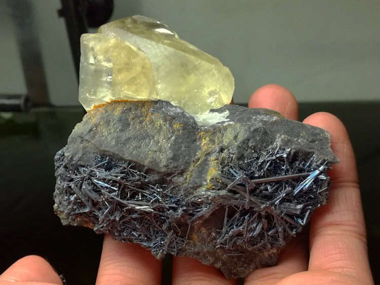 Stibnite and calcite mineral crystal specimens gem stone ore,stibnite,Calcite