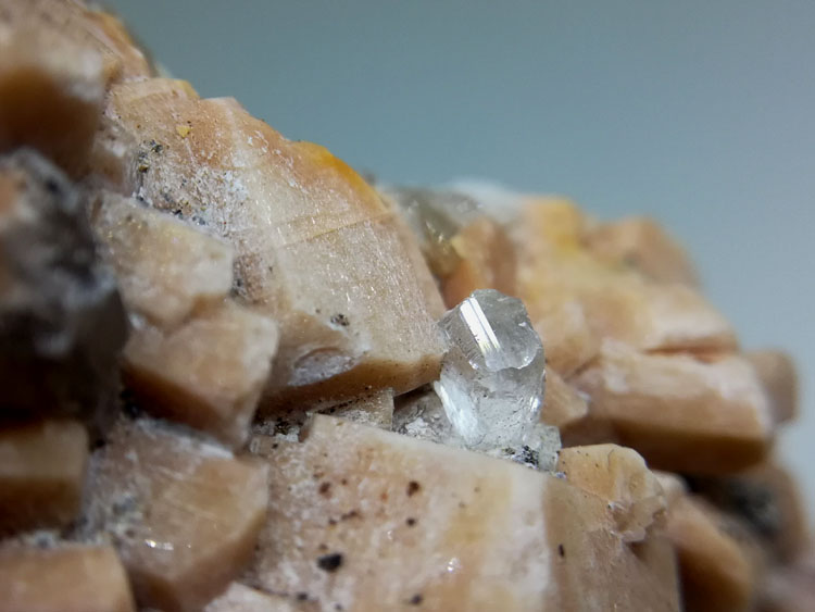 Fujian topaz, fluorite, potassium feldspar mineral crystal gem stone ore samples,Topaz,Quartz,Feldspar