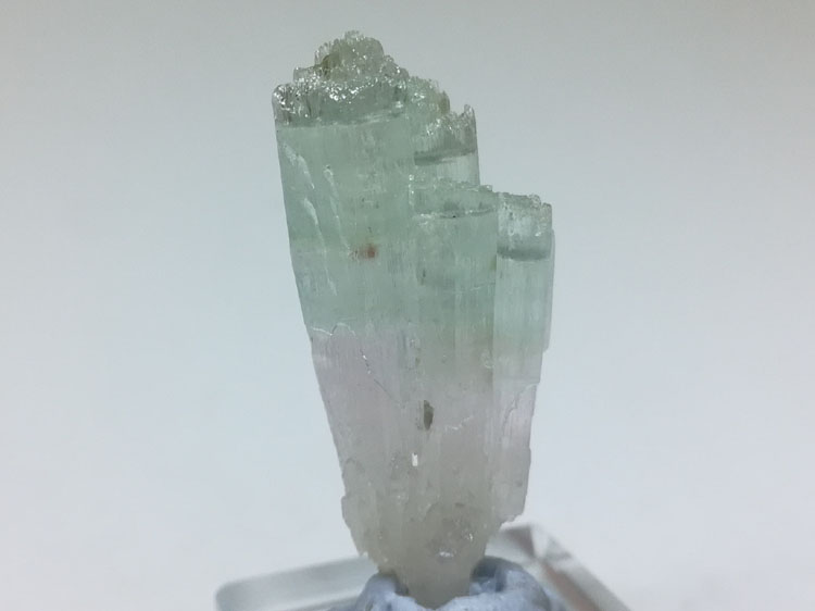 double color Aquamarine beryl Morgan Green Garnet gem stone wrapped ore mineral specimens,Aquamarine,Garnet