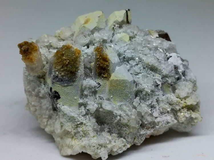 Fujian Topaz  and Citrine Smoky Quartz Crystal Gemstone stone ore mineral samples,Topaz,Quartz