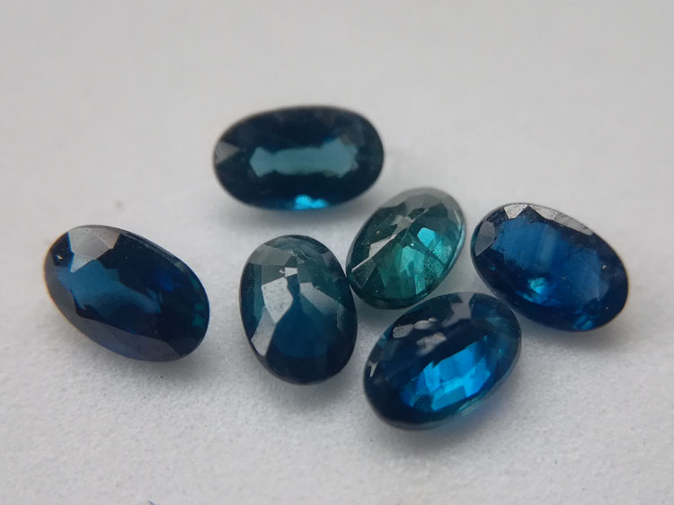Fujian Mingxi sapphire blue corundum ring ring facet bare stone, the price advantage of origin!,Corundum