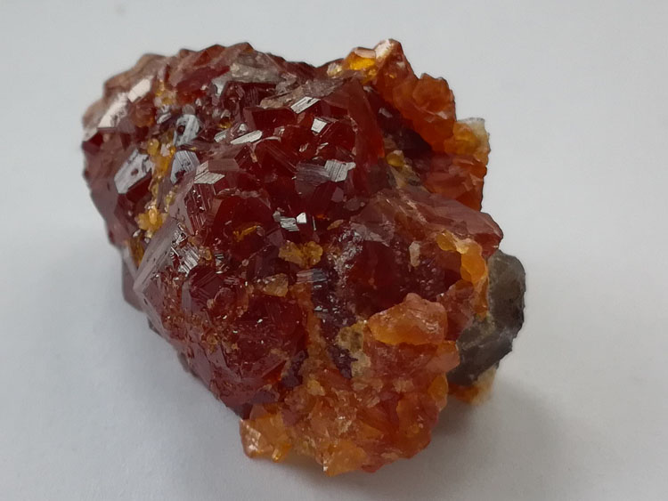 Fanta stone Spessartite、garnet、Smoke Quartz crystal specimens wrapped gem stone ore,Garnet,Quartz