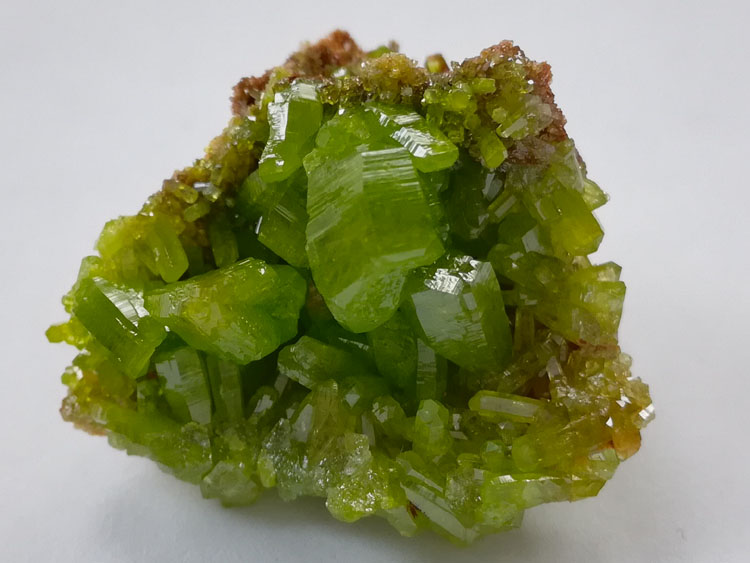 Large crystal Pyromorphite mineral crystal gem stone ornamental style stone ore samples,Pyromorphite