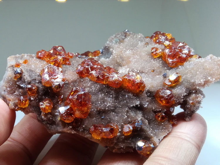 Gemstone-grade Sphalerite with super-good luster and transparency Mineral Specimens Crystalline Gems,Sphalerite