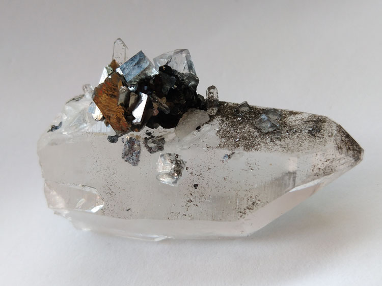 Fluorite,Arsenopyrite,Quartz Mineral Specimens Mineral Crystals Gem Materials,Fluorite,Arsenopyrite,Quartz