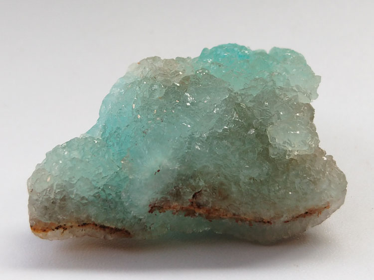 Light blue Hemimorphite Quartz Mineral Specimens Mineral Crystals Gem Materials,Hemimorphite,Quartz