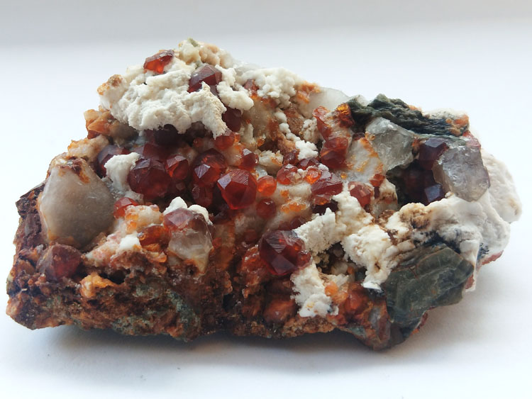large crystal gem manganese aluminum garnet Opal stone mineral specimens stone ornamental stone,Garnet,Opal