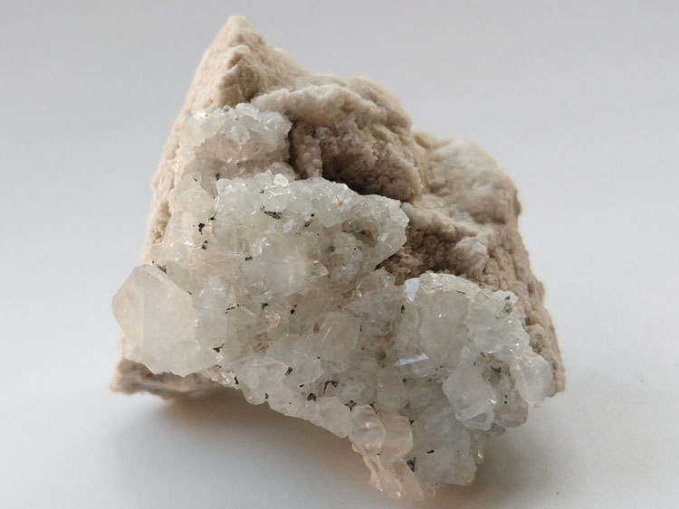 福建托帕石黄玉、钾长石共生矿物晶体标本宝石原石原矿,黄玉,长石