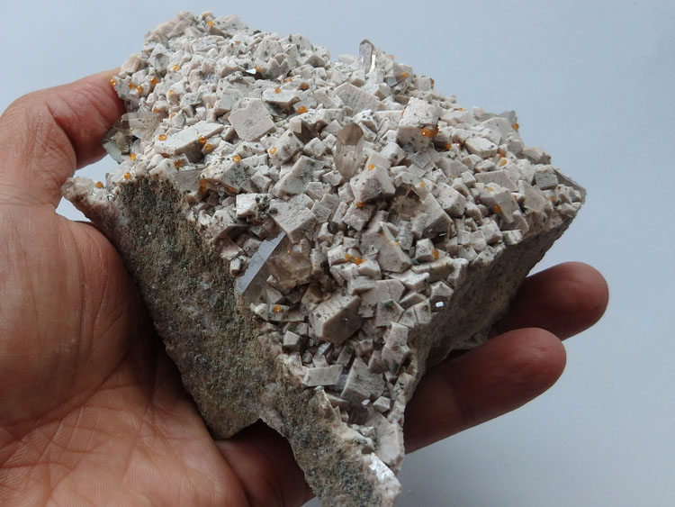Manganese-aluminum Garnet Spessartine,Pyrites,Smoky Quartz,Orthoclase Microcline Feldspar Mineral,Garnet,Pyrites,Quartz,Feldspar