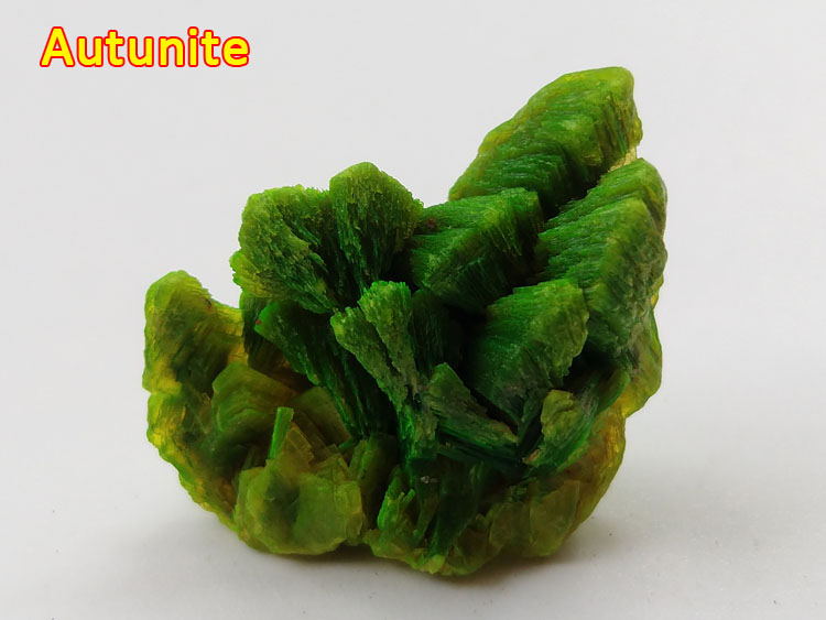 Autunite Large crystal Made in China Hunan Mineral Specimens Mineral Crystals Gem Materials,Autunite
