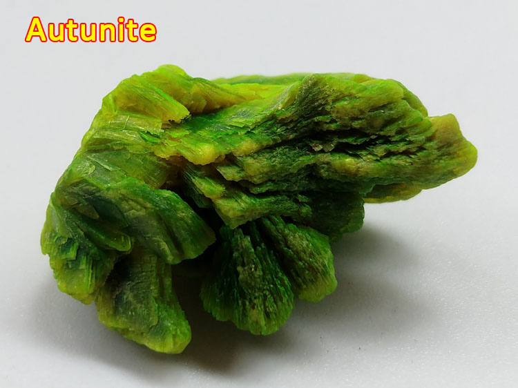Autunite Large crystal Made in China Hunan Mineral Specimens Mineral Crystals Gem Materials,Autunite