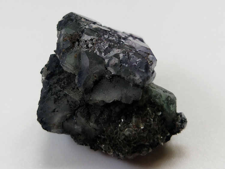 福建新出八面体萤石蓝绿紫色萤石宝石原石原矿石矿物标本晶体晶簇,萤石