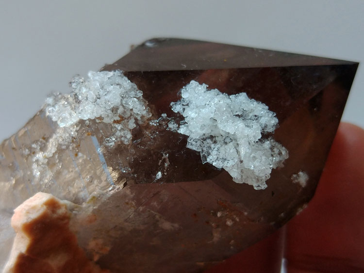 Opal,Smoky Quartz Mineral Specimens Mineral Crystals Gem Materials,Opal,Quartz