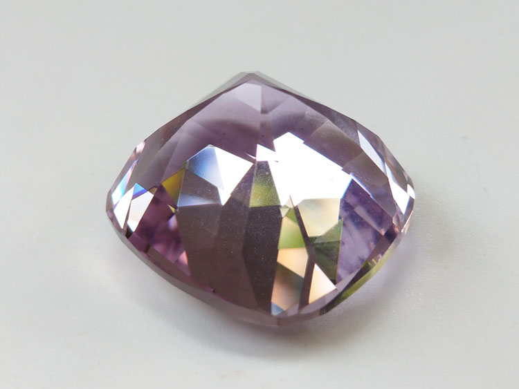 50CT oversized Amethyst, purple QUARTZ GEM faceted bare stone ring face pendant inlaid,Quartz