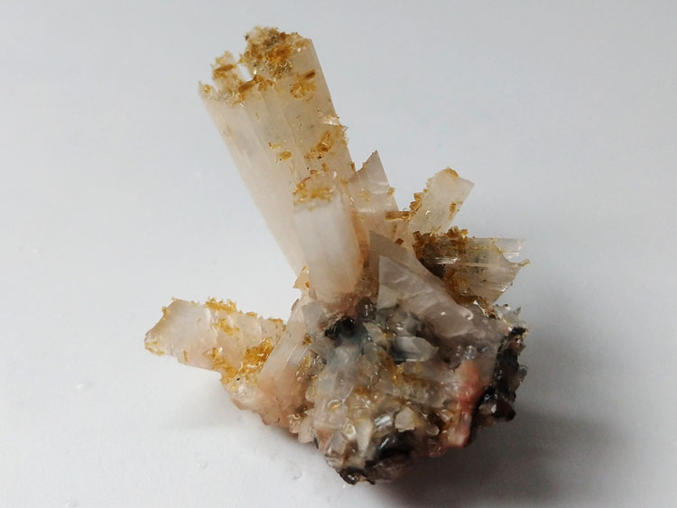 Laumontite,Stilbite Mineral Specimen Mineral Crystal Gem,Laumontite,Stilbite