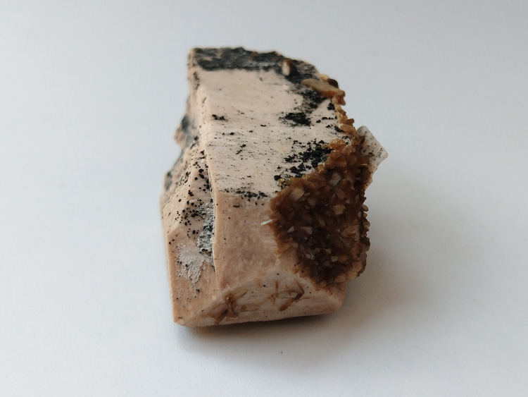 Fujian Longyan Stilbite and feldspar mineral crystal gem stone ornamental Shi Qishi ore samples,Stilbite,Feldspar