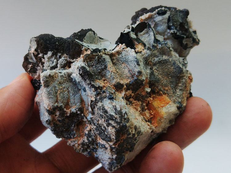 Psilomelane,Opal Mineral Specimens Mineral Crystals Gem Materials,Psilomelane,Opal